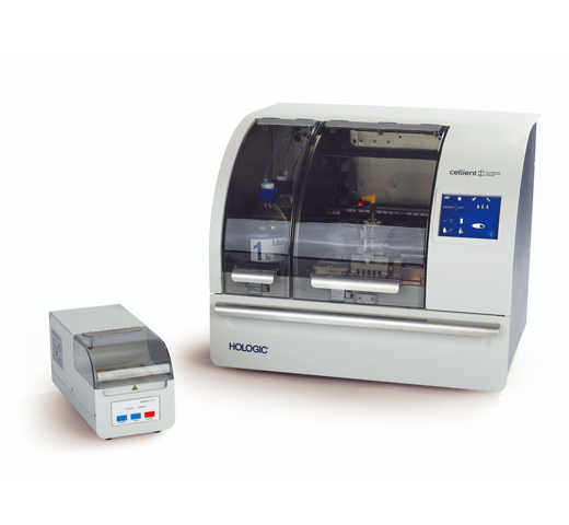 Hologic Cellient® Automated Cell Block System in white background
